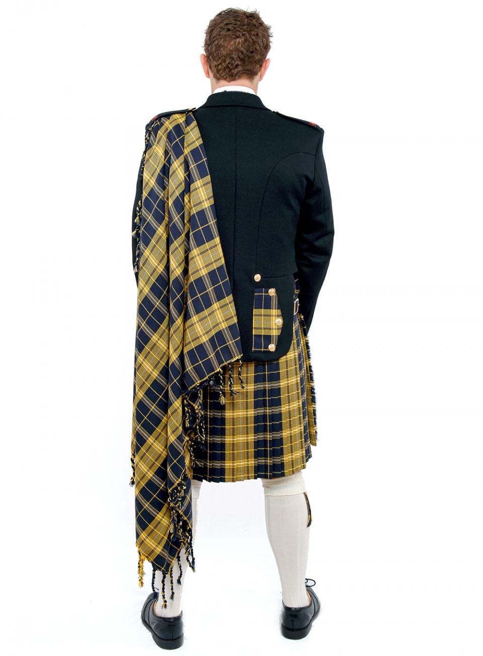 Welsh Prestige 10 Yard Wool Kilt Package Wales Tartan Centres