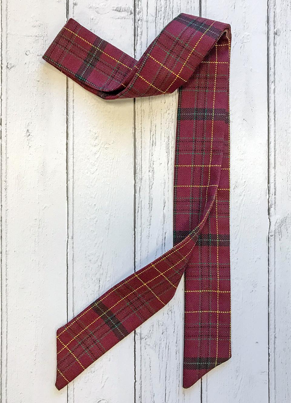 Welsh Tartan Hand Fasting Ribbon | Welsh Tartan