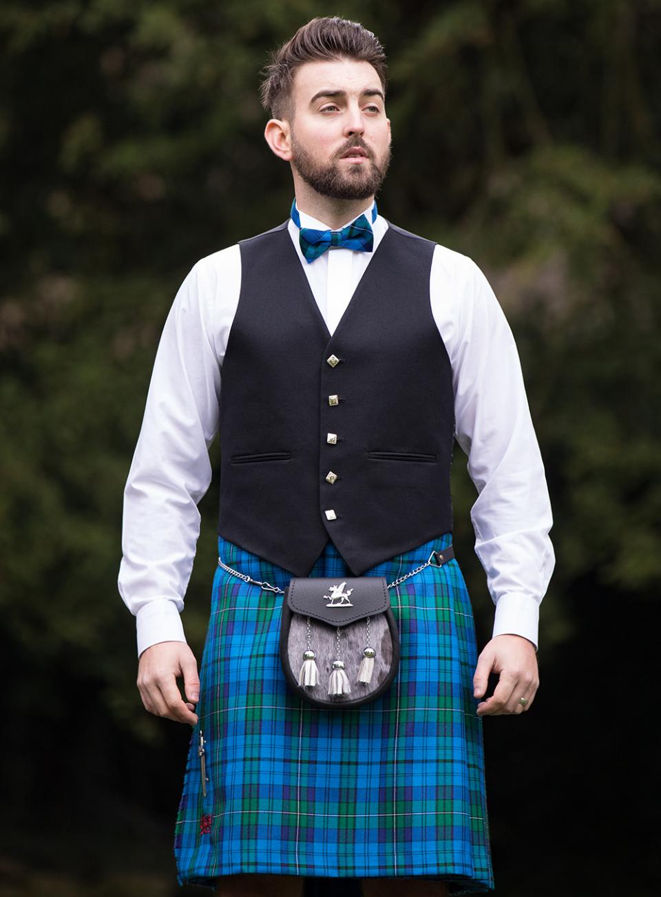 Scottish Argyle Jacket & Waistcoat | Wales Tartan Centres