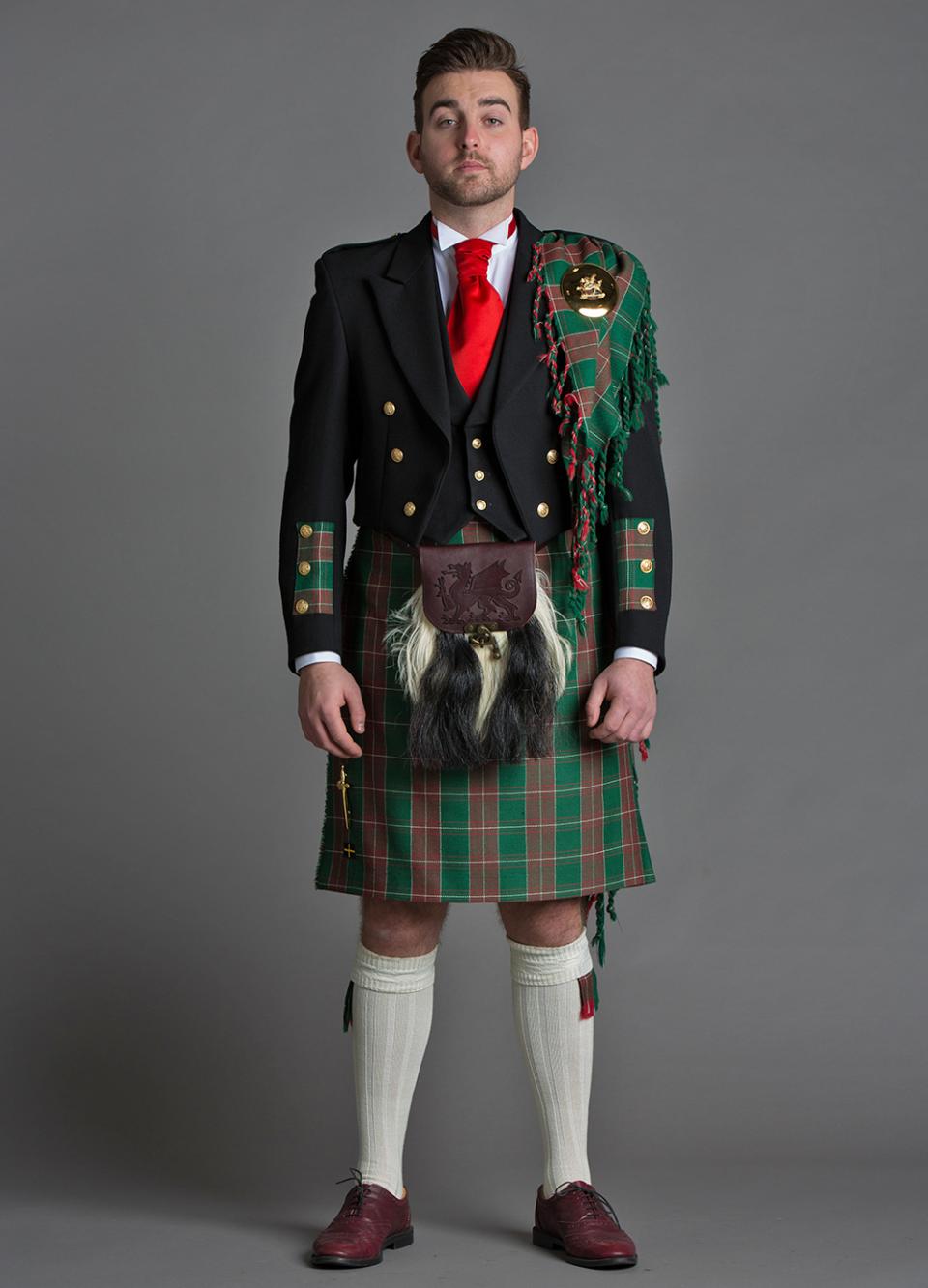 St Davids Kilt Outfit Hire | Wales Tartan Centres