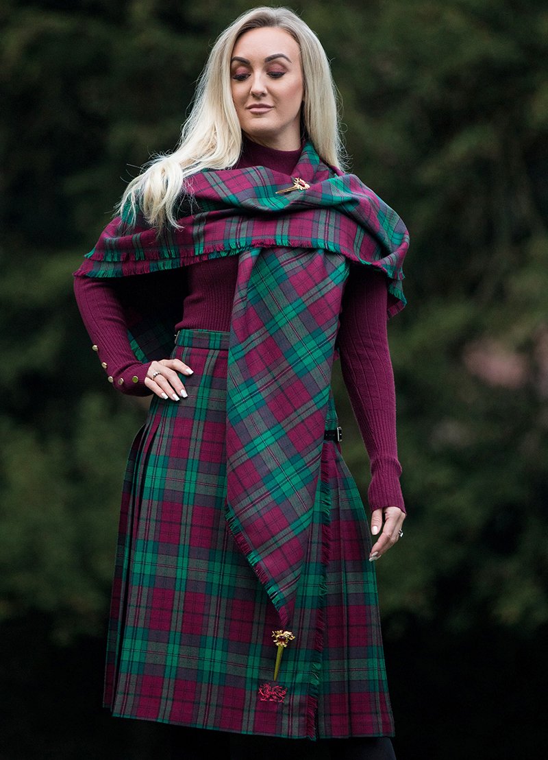 Ladies Shawl / Wrap | Wales Tartan Centres